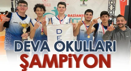 Deva Okulları şampiyon