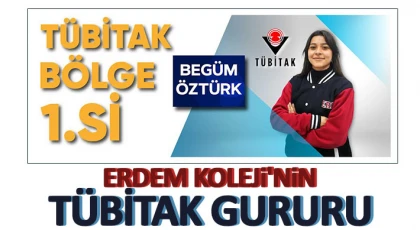 Erdem Koleji'nin TÜBİTAK Gururu