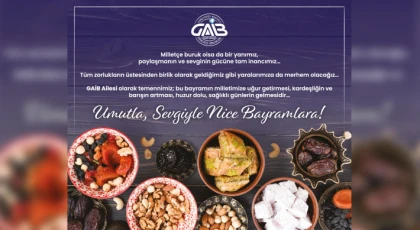GAİBN'ten Ramazan Bayramı mesajı