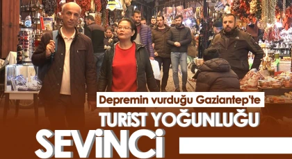 Gastronomi ve kültür kenti Gaziantep'e asrın felaketinin ardından turistler gelmeye başladı