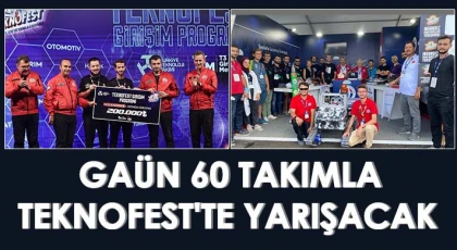 GAÜN 60 Takımla TEKNOFEST'te Yarışacak