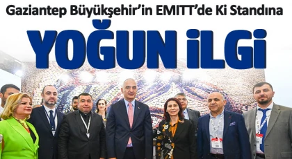 Gaziantep Büyükşehir’in Emıtt’de Ki Standı Yoğun ilgi Gördü