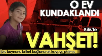 Gaziantep'te 9 yaşındaki Gina’nın bahçesindeki kuyuda ölü bulunduğu ev kundaklandı