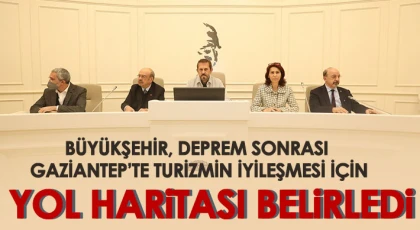 Gaziantep’te turizmin iyileşmesi için yol haritası belirlendi