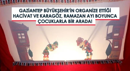 Gölge oyunları 15 günde kent genelinde yaklaşık 19 bin çocukla buluştu
