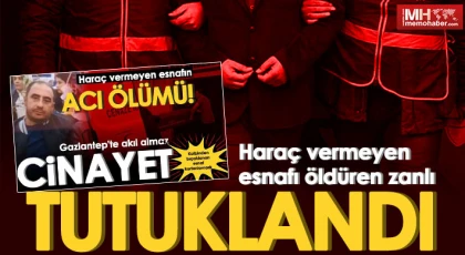 Haraç vermeyen esnafı öldüren zanlı tutuklandı