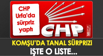 Komşu'da Tanal sürprizi