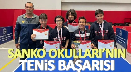 SANKO Okulları’nın Tenis Başarısı...