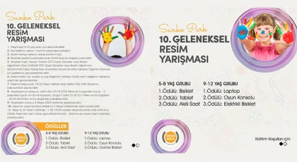 SANKO Park AVM, 23 Nisan’a Özel Ödüllü Resim Yarışması Düzenliyor