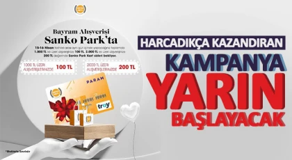 SANKO Park’tan Ramazan Bayramı kampanyası