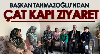Tahmazoğlu, vatandaşların sıkıntılarını dinledi