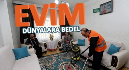 Yaşlı ve engellilerin bayram öncesi ev ve kişisel temizliği yapılıyor