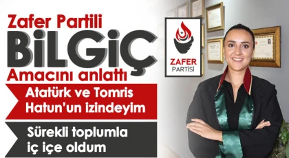 Zafer Partili Bilgiç amacını anlattı
