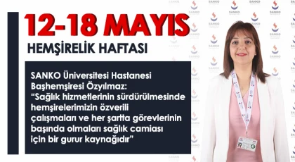 12-18 Mayıs Hemşirelik Haftası