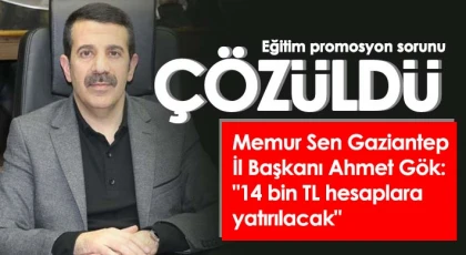 Ahmet Gök'ten promosyon müjdesi ve teşekkürü