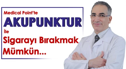 Akupunktur ile sigarayı bırakmak mümkün