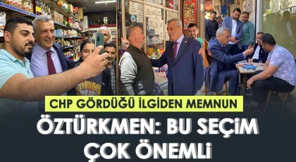 CHP gördüğü ilgiden memnun