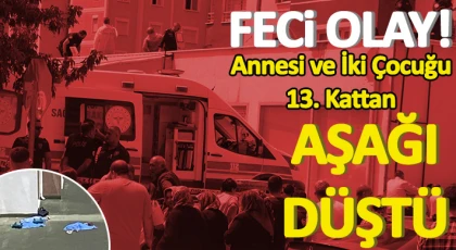 Çocuğunu Kurtarırken Balkondan Aşağı Düştü!