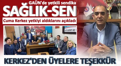 Cuma Kerkez yetkiyi aldıklarını açıkladı