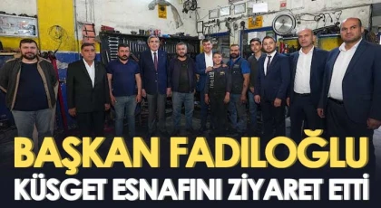 Fadıloğlu: “Amacımız; Halkımızın yaşam kalitesini yükseltmektir