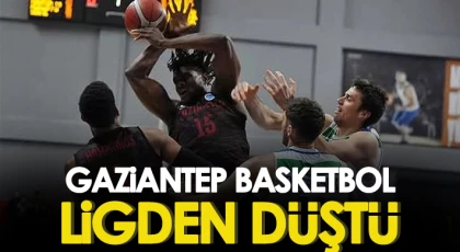Gaziantep Basketbol, küme düşen ikinci takım oldu