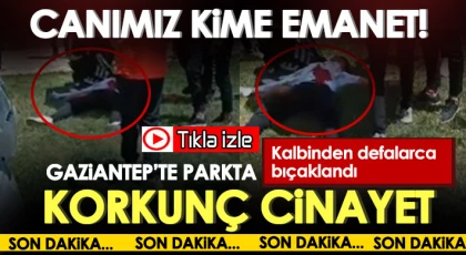 Gaziantep’te cinayetler serisi devam ediyor