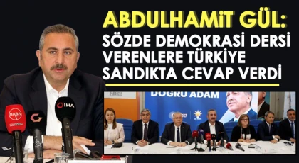 Gül: Vatandaşımız, kendi kararını veriyor