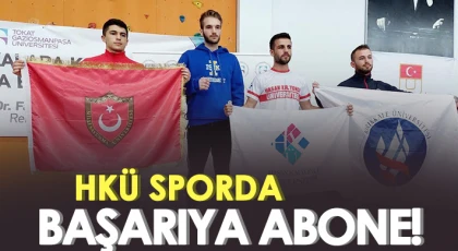 HKÜ Sporda Başarıya Abone!