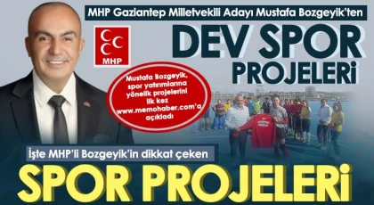 MHP Gaziantep Milletvekili adayı Mustafa Bozgeyik, projelerini tek tek sıraladı 