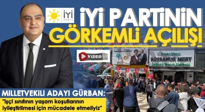 Ofis açılışı mitinge dönüştü: Davetliler sokağa taştı