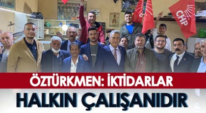 Öztürkmen: Değişim İsteğini Görüyoruz