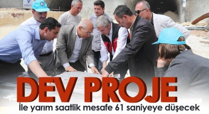 Şahinbey’de tünel çalışmaları tüm hızıyla sürüyor