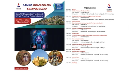 SANKO Üniversitesi Romatoloji Sempozyumu düzenleyecek