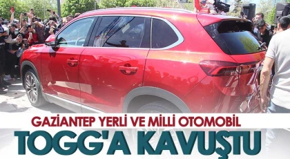 TOGG ilk kez Gazianteplilerle buluştu, yoğun ilgi nedeniyle ilerleyemedi