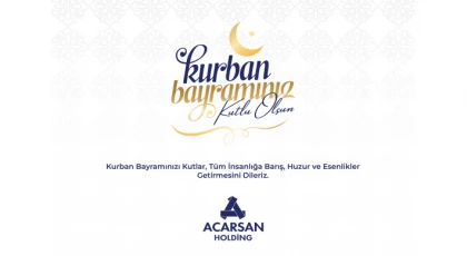 ACARSAN'dan Kurban Bayramı mesajı