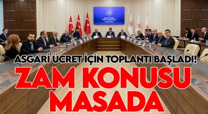 Asgari Ücret Tespit Komisyonu üçüncü toplantısı başladı