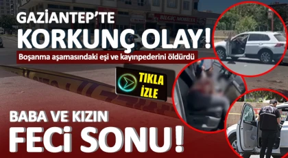 Boşanma aşamasındaki eşi ve kayınpederini öldürdü
