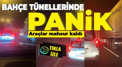 Bahçe Tünellerinde Panik!