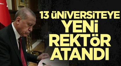 Cumhurbaşkanlığı tarafından yapılan atama kararları Resmi Gazete’de