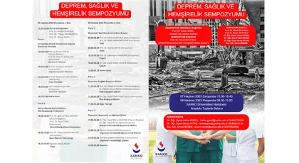 “Deprem, Sağlık Ve Hemşirelik” Sempozyumu