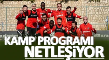 Gaziantep FK’nın kamp programı netleşiyor