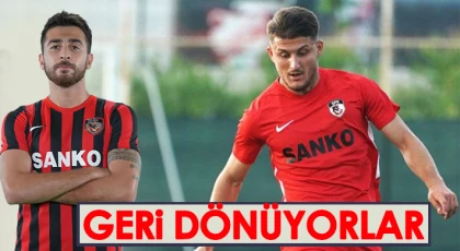 Gaziantep FK’ya geri dönüyorlar