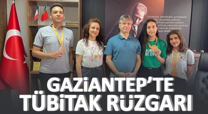 Gaziantep Sabahattin Zaim Sosyal Bilimler Lisesinde TÜBİTAK Başarısı