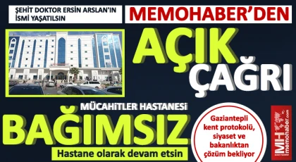 Gazianteplilerin Mücahitler Hastanesi beklentisi