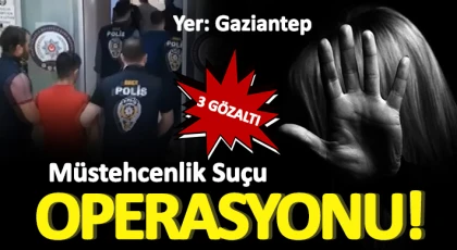 Gaziantep'te siber suç operasyonu: 3 gözaltı