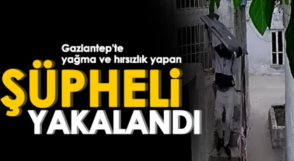 Gaziantep'te yağma ve hırsızlık yapan şüpheli yakalandı