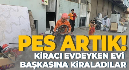 Kiracı eve geldiğinde eşyalarını sokakta buldu