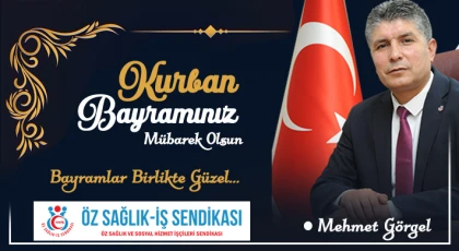 Mehmet Görgel'den Kurban Bayramı Mesajı