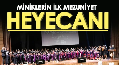 Miniklerin İlk Mezuniyet Heyecanı
