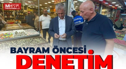 Tahmazoğlu Kurban Bayramı öncesi zabıta ekipleri ile denetim yaptı